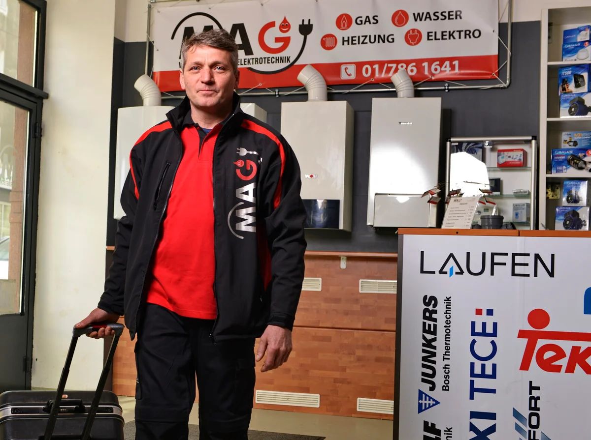 MAG Wärmetechnik am Standort in 1120 Wien